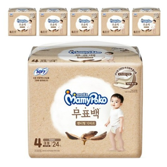 마미포코&nbsp;무표백 팬티